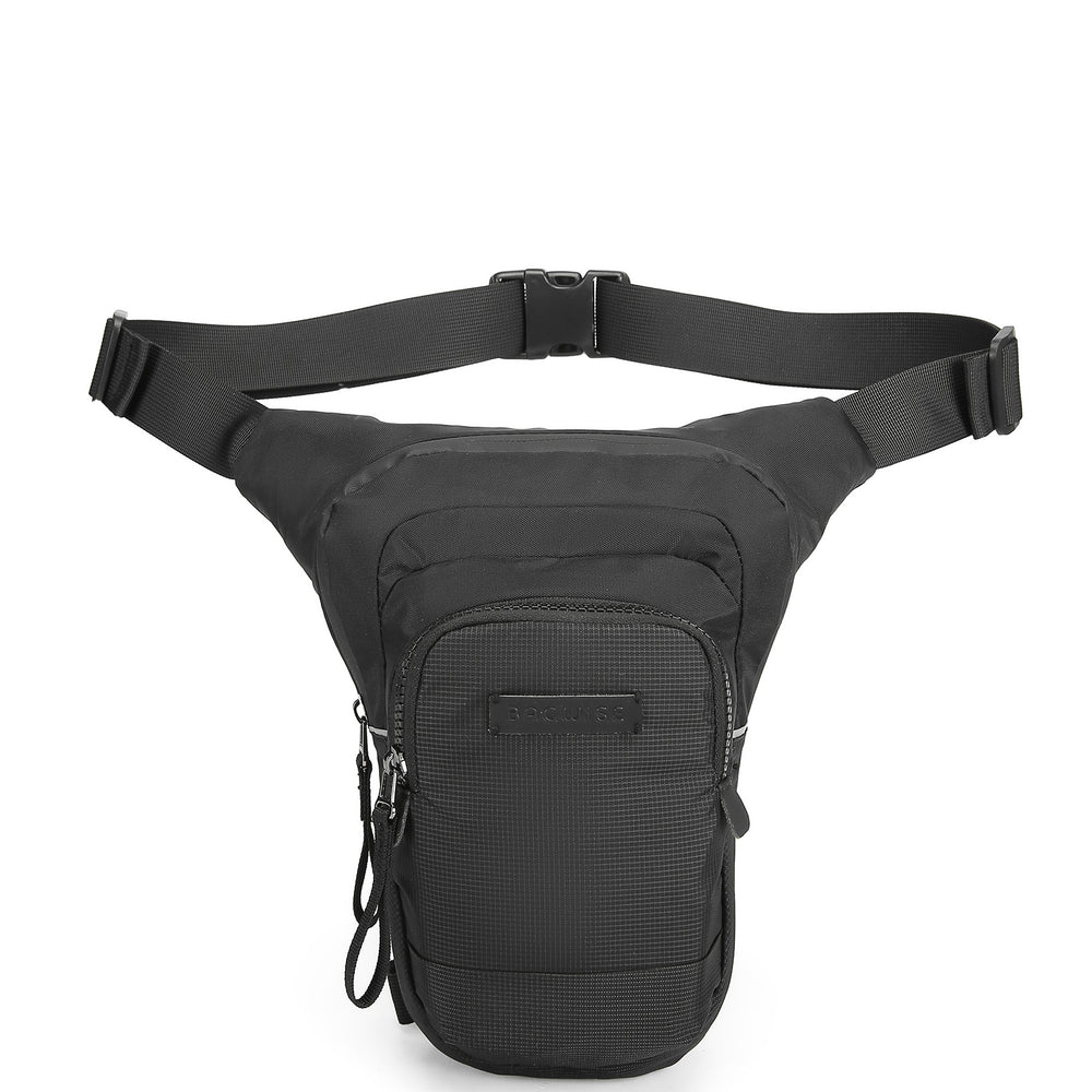 Motorcycle Leg Bag – Hip Bag Unisex – Cycling Thigh Bag Black