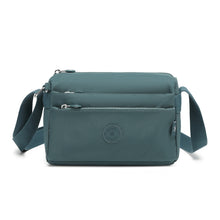 Crinkle Nylon Crossbody Shoulder Bag – Lightweight Water Repellent Unisex Sling Bag