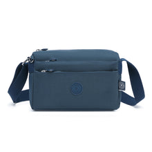 Crinkle Nylon Crossbody Shoulder Bag – Lightweight Water Repellent Unisex Sling Bag