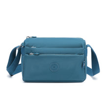 Crinkle Nylon Crossbody Shoulder Bag – Lightweight Water Repellent Unisex Sling Bag