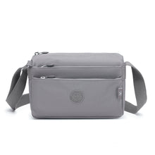 Crinkle Nylon Crossbody Shoulder Bag – Lightweight Water Repellent Unisex Sling Bag
