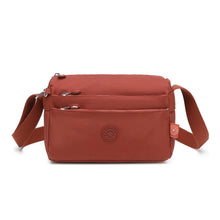 Crinkle Nylon Crossbody Shoulder Bag – Lightweight Water Repellent Unisex Sling Bag