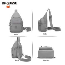 Crinkle Crossbody Sling Bag – Lightweight Water Repellent Vegan Shoulder Bag