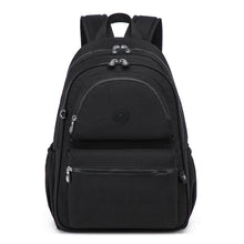 Crinkle Nylon Laptop Backpack – Water Repellent School Backpack Unisex 15.6"