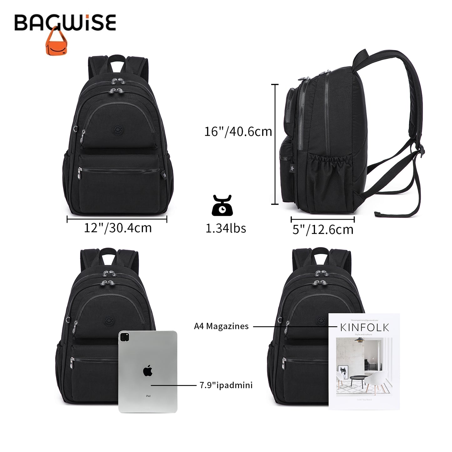 BAGWISE Backpack - 1050