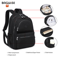Crinkle Nylon Laptop Backpack – Water Repellent School Backpack Unisex 15.6"