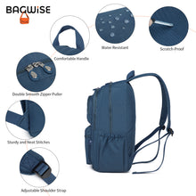 Crinkle Nylon Laptop Backpack – Water Repellent School Backpack Unisex 15.6"