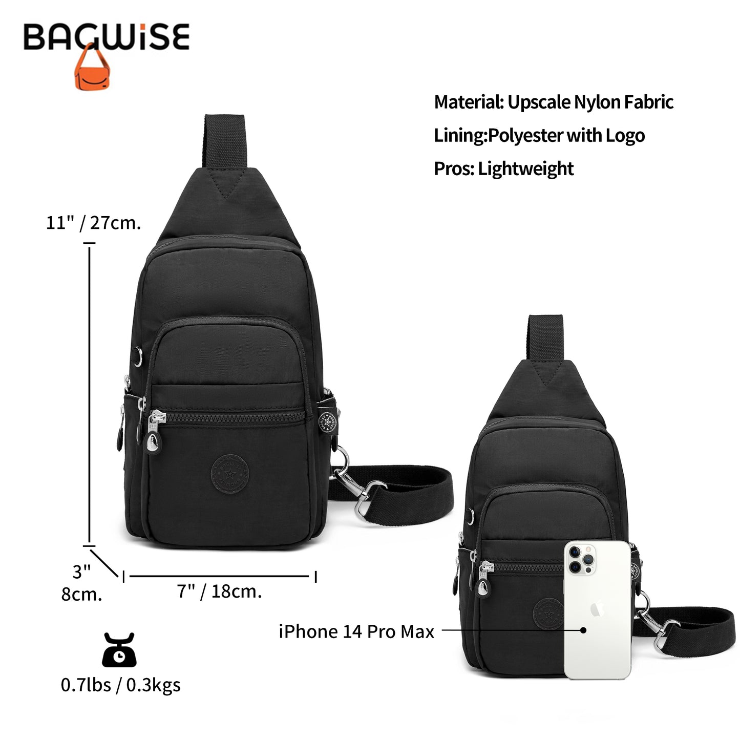 BAGWISE Crossbody Sling Bag - 1196
