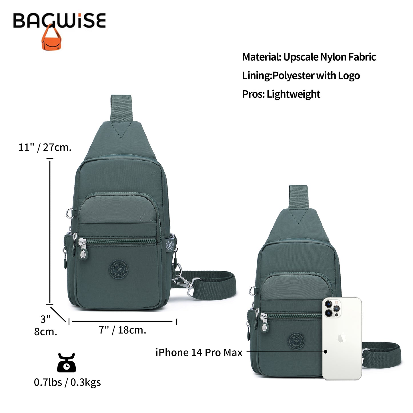 BAGWISE Crossbody Sling Bag - 1196