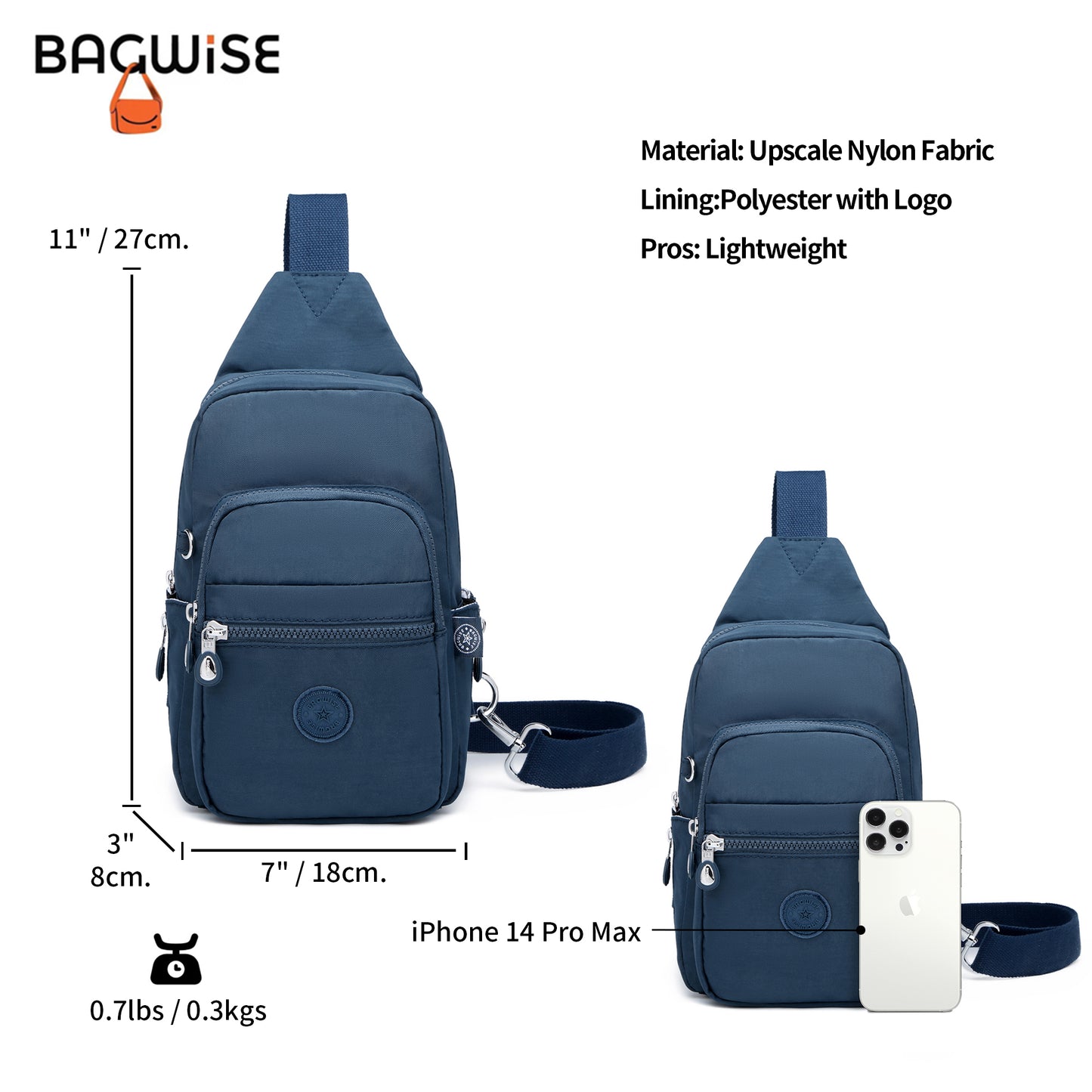BAGWISE Crossbody Sling Bag - 1196