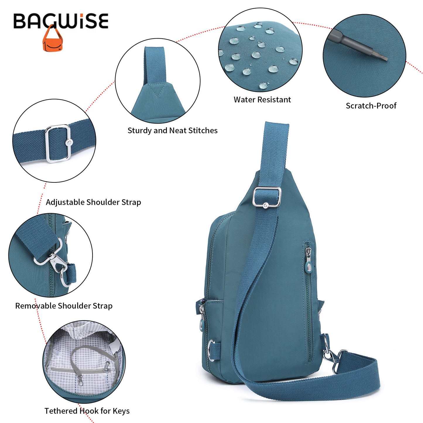 BAGWISE Crossbody Sling Bag - 1196
