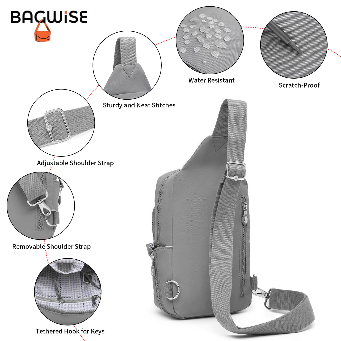 BAGWISE Crossbody Sling Bag - 1196