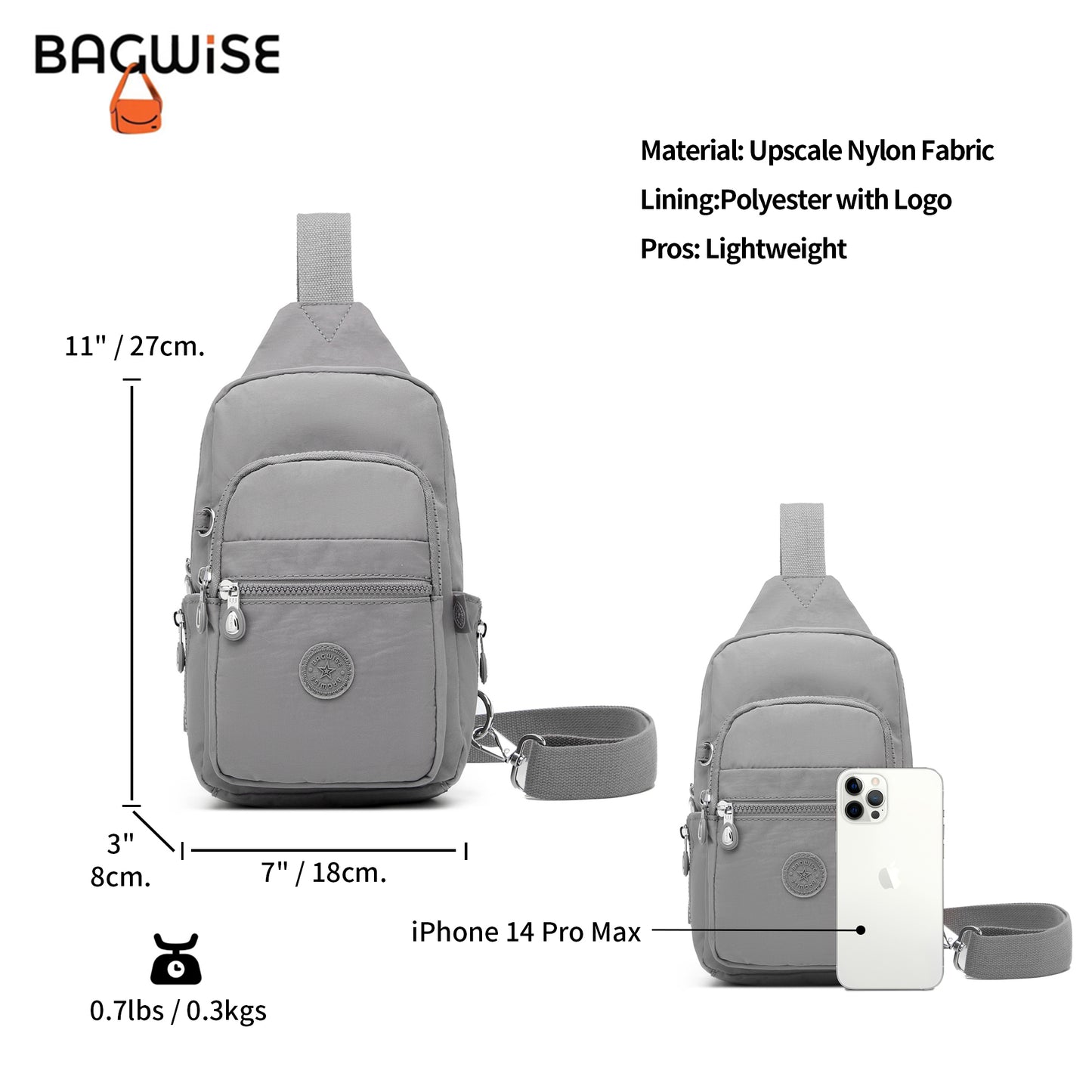 BAGWISE Crossbody Sling Bag - 1196