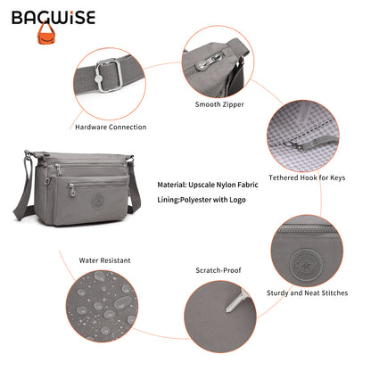 BAGWISE Crossbody Shoulder Bag - 1238