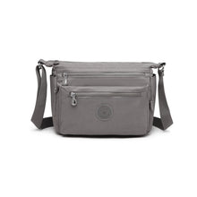 Crinkle Nylon Crossbody Shoulder Bag – Lightweight Water Repellent Unisex Sling Bag