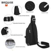 Crinkle Crossbody Sling Bag – Lightweight Anti Theft Water Repellent Vegan Shoulder Bag