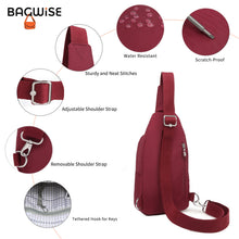 Crinkle Crossbody Sling Bag – Lightweight Anti Theft Water Repellent Vegan Shoulder Bag