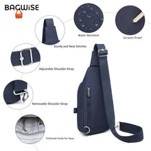 Crinkle Crossbody Sling Bag – Lightweight Anti Theft Water Repellent Vegan Shoulder Bag
