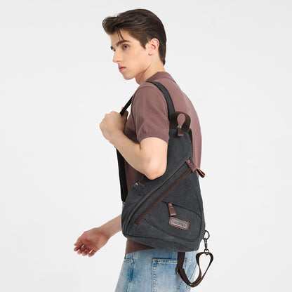 Bagwise Canvas Sling Bag Backpack (1276)