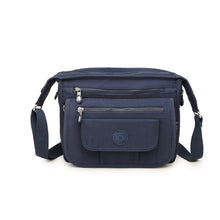 Crinkle Nylon Crossbody Shoulder Bag – Lightweight Water Repellent Unisex Sling Bag
