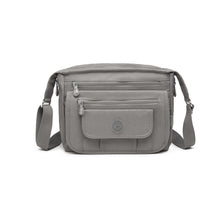 Crinkle Nylon Crossbody Shoulder Bag – Lightweight Water Repellent Unisex Sling Bag