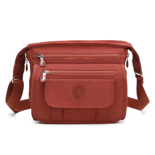 Crinkle Nylon Crossbody Shoulder Bag – Lightweight Water Repellent Unisex Sling Bag