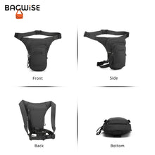 Motorcycle Leg Bag – Hip Bag Unisex – Cycling Thigh Bag Black