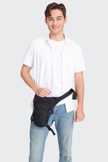 Motorcycle Leg Bag – Hip Bag Unisex – Cycling Thigh Bag Black